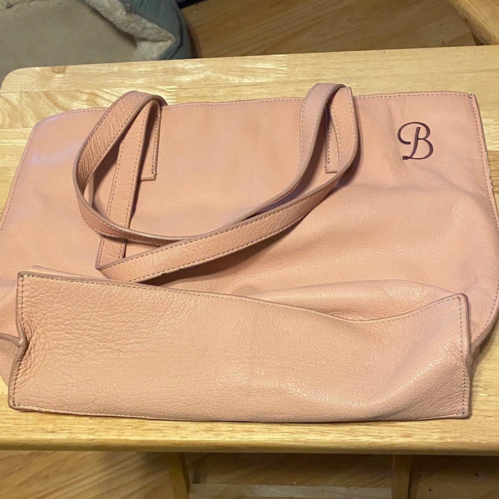 Mark Graham leather with letter B